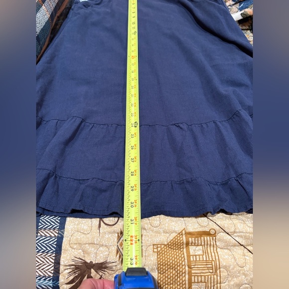 Altar'd State Dark Blue Tiered Halter
Neckline Mini Dress - Picture 11 of 12